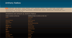 Desktop Screenshot of anthonyratkov.com