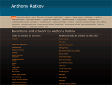 Tablet Screenshot of anthonyratkov.com